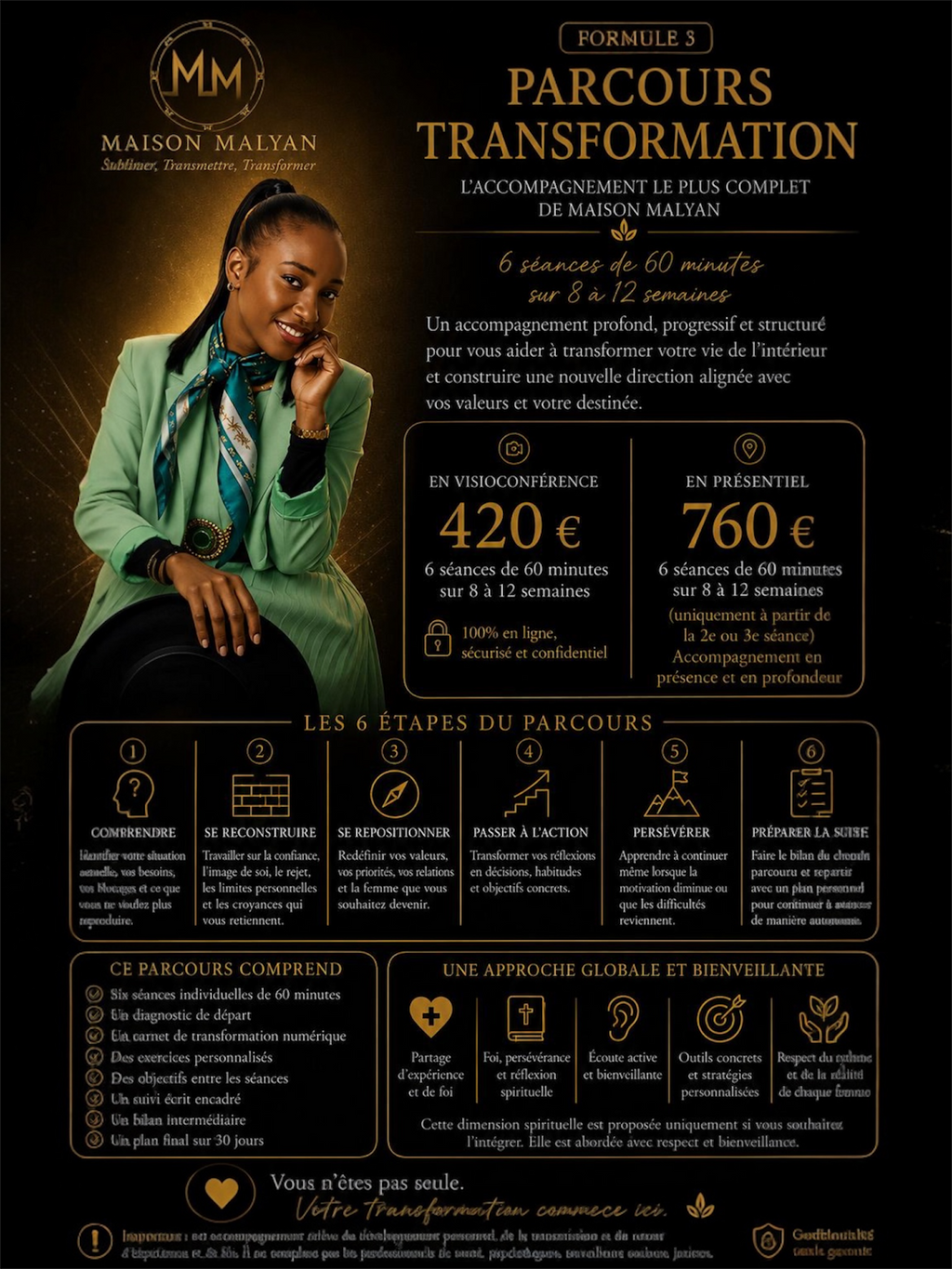 Parcours Transformation | Accompagnement prémium (6 séances)