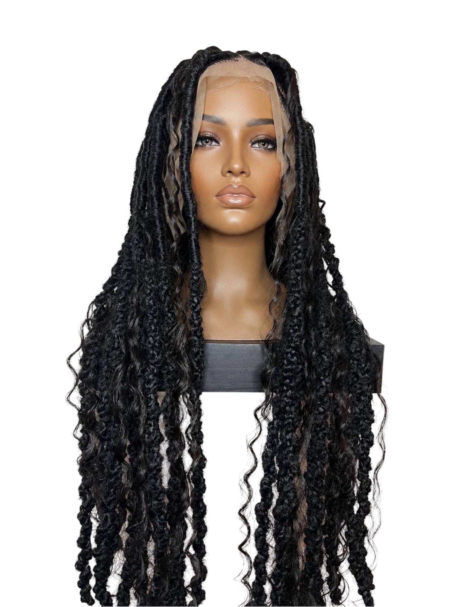 Perruque Marley Soft Locks Premium avec boucles - Fait main | Maison Malyan