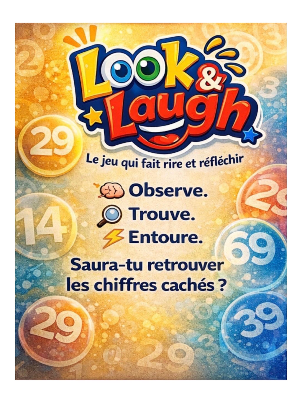 Look & Laugh – Le jeu qui fait rire, observer et réfléchir ! ( Version numérique )