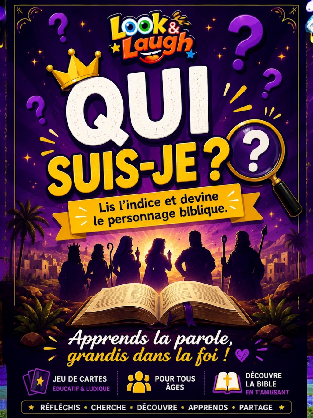 Qui suis-je ? – Le jeu biblique éducatif ( Version numérique)