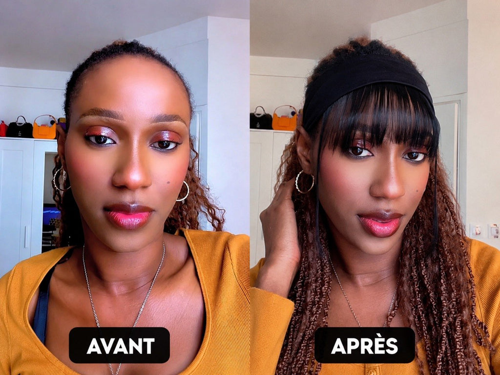 Bandeau Frange - Coiffure Express - Légère & Ouverte