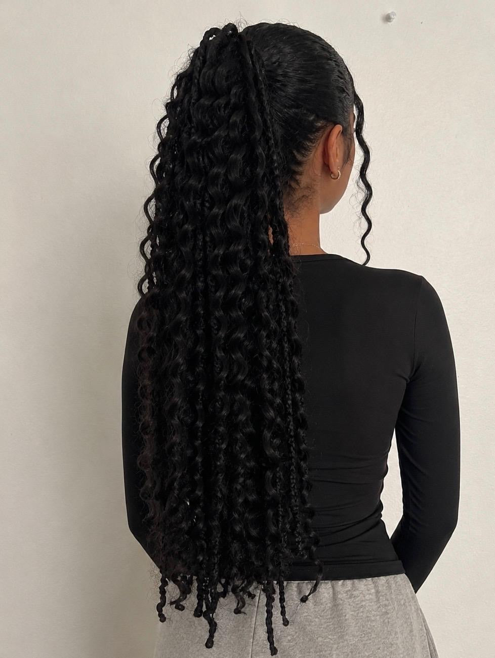 Postiche soft locks Premium - Effet naturel avec boucles